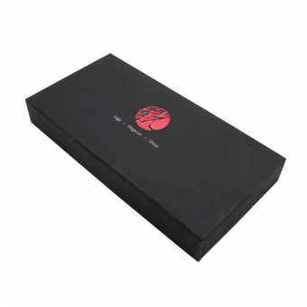 Custom black magnetic closure boxes