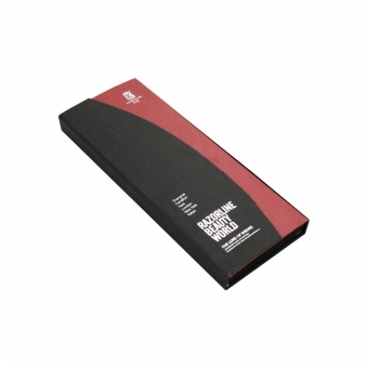 Black and red striped paper Small Shipping Bulk clamshell box