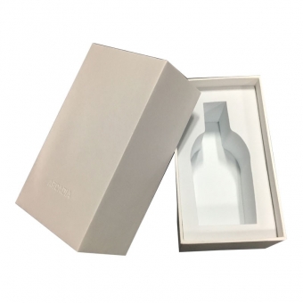 Cosmetic White Cover Boxes With Lids
