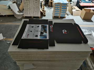 Mailer Box and Manual for Hard Drive